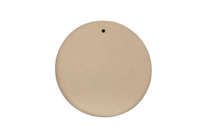 Phillips Collection Halo Circular Resin Stone Wall Tile Sculptural Textured Decor for Modern Interiors Ashstone PH120541