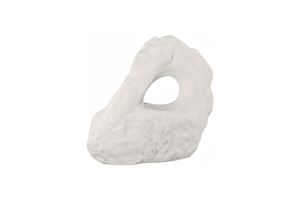 Phillips Collection Cast Cheese Stone Sculpture - Compact Roman Stone Decor for Modern and Classic Interiors, 36" L PH120542