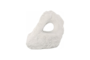 Phillips Collection Cast Cheese Stone Sculpture - Compact Roman Stone Decor for Modern and Classic Interiors, 36" L PH120542
