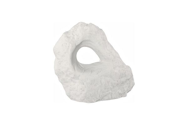 Phillips Collection Cast Cheese Stone Sculpture - Compact Roman Stone Decor for Modern and Classic Interiors, 36" L PH120542