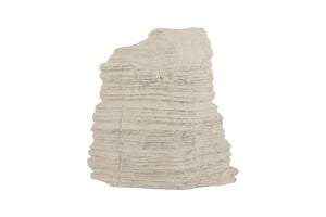 Phillips Collection Stratified Sedimentary Texture Wall Art Large Scale Sculptural Geological Decor Piece Roman Stone PH120543