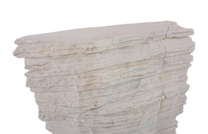 Phillips Collection Stratified Sedimentary Texture Wall Art Large Scale Sculptural Geological Decor Piece Roman Stone PH120543