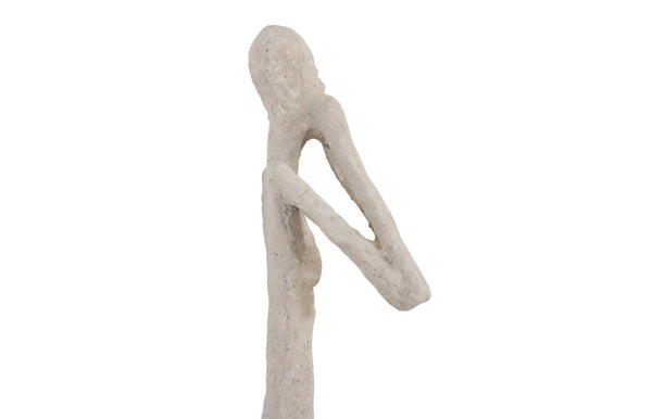 Phillips Collection See, See Speak Hear No Evil Trio Sculptural Wall Art Roman Stone Finish Vertical Set PH120552