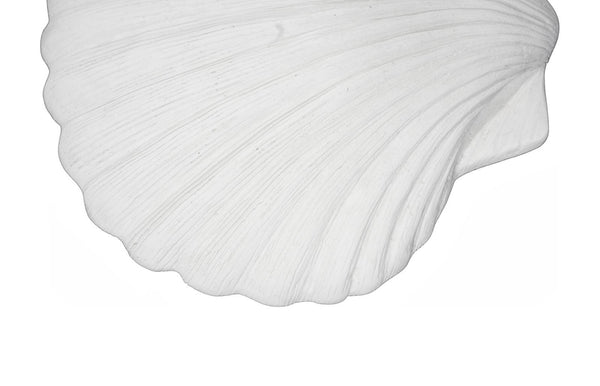 Phillips Collection Sea Shell Resin Wall Sculpture Crushed Stone Finish Coastal Bohemian Decor Accent PH120647