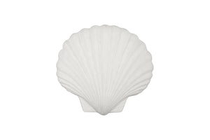 Phillips Collection Sea Shell Resin Wall Sculpture Crushed Stone Finish Coastal Bohemian Decor Accent PH120647