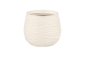 Phillips Collection Wavy Ceramic Sculptural Vase with Undulating Form for Shelf or Console Decor PH120770