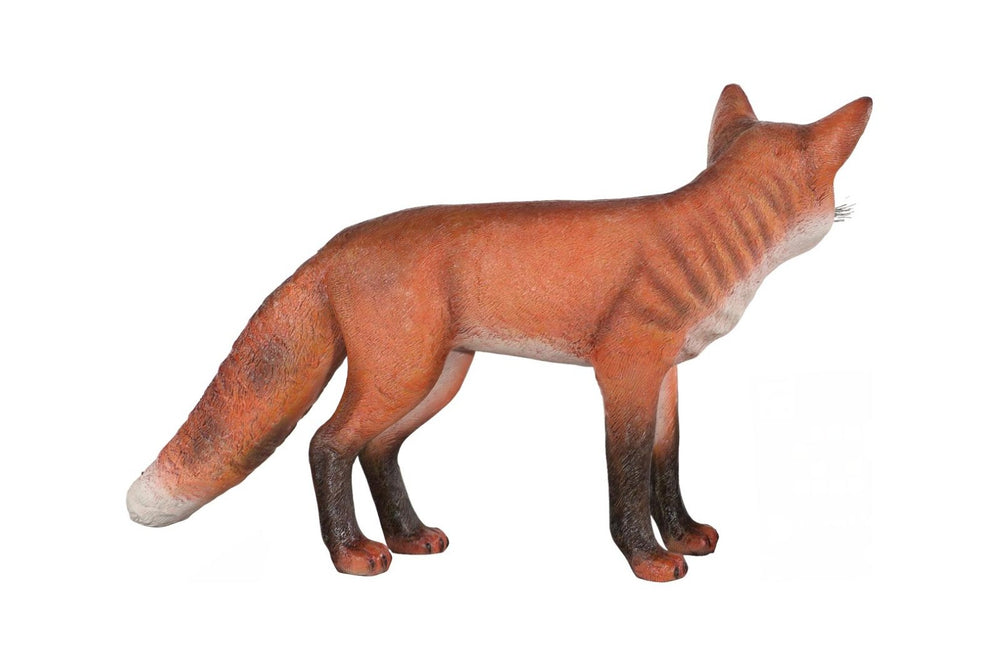 Phillips Collection Red Fox Resin Sculpture with Gel Coat Finish Minimalist Decor for Console or Shelf PH120916