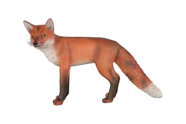 Phillips Collection Red Fox Resin Sculpture with Gel Coat Finish Minimalist Decor for Console or Shelf PH120916