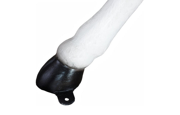 Phillips Collection Pony Walking Sculpture Resin Cast White Gel Coat Modern Floor Accent Statement Piece PH120917