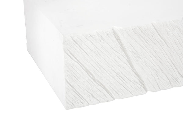 Phillips Collection Shear Rectangular Coffee Table Cast Resin Crushed Stone Textured Low Profile Living Room PH121182
