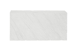 Phillips Collection Shear Sculptural Console Table Cast Resin Stone Finish Entryway Architectural Accent PH121184