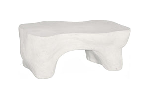 Phillips Collection Strata Sculptural Coffee Table Organic Modern Sediment Stone Finish Living Room Accent PH121295