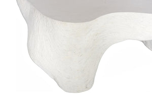 Phillips Collection Strata Sculptural Coffee Table Organic Modern Sediment Stone Finish Living Room Accent PH121295