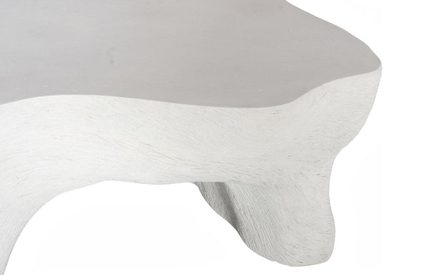 Phillips Collection Strata Sculptural Coffee Table Organic Modern Sediment Stone Finish Living Room Accent PH121295