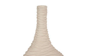 Phillips Collection Waves Resin Composite Sculptural Vase with Textured Organic Form for Modern Home Decor PH53121