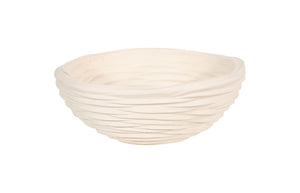 Phillips Collection Waves Bowl - Modern Organic Design Inspired By Nature's Patterns For Stylish Home Décor And Functionality Off White Resin Ph53124