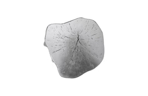 Phillips Collection Log Stool – Sculptural Accent with Silver Leaf Finish for Modern Spaces and Versatile Use Silver Leaf, SM PH55914