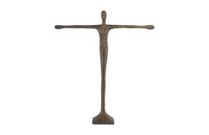 Phillips Collection Ollie Elongated Figure Sculpture Resin Bronze Finish Artistic Accent for Shelf or Console PH56289
