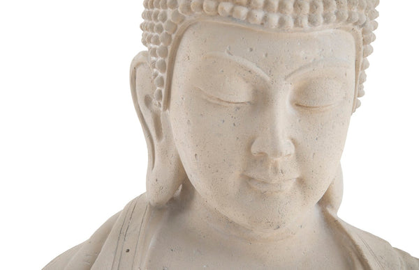 Phillips Collection Enchanting Buddha Sculpture: Serene Eastern Statuary for Contemporary Spaces and Meditation Corners Roman Stone PH56710