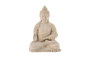 Phillips Collection Enchanting Buddha Sculpture: Serene Eastern Statuary for Contemporary Spaces and Meditation Corners Roman Stone PH56710