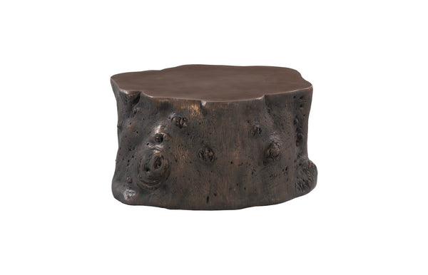 Phillips Collection Log Coffee Table - Glamorous Natural Charm with Sculptural Design for Modern Eclectic Interiors Bronze PH56726