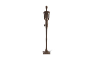 Phillips Collection Lloyd Sculpture - Striking Mid-Century Modern Accent with Textured Finish for Stylish Home Decor Resin, Bronze Finish PH57487