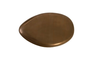 Phillips Collection River Stone Small Bronze Coffee Table – Organic Elegance, Versatile Design for Modern Living Spaces PH57908