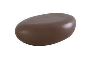 Phillips Collection River Stone Small Bronze Coffee Table – Organic Elegance, Versatile Design for Modern Living Spaces PH57908