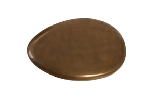 Phillips Collection River Stone Coffee Table - Large Bronze Design, Organic Shape, Durable & Stylish for Modern Spaces PH58491