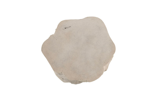 Phillips Collection Log Coffee Table - Glamorous Natural Charm with Sculptural Design for Modern Eclectic Interiors Roman Stone PH59417