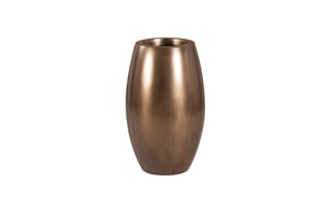 Phillips Collection Elonga Planter - Contemporary Metallic Finish For Modern Organic Spaces, Durable & Stylish Design Brown Resin Ph60384