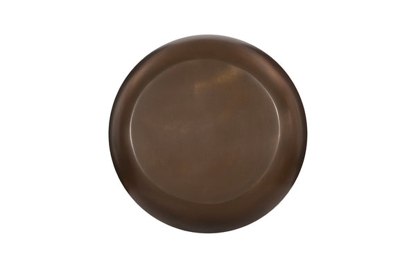 Phillips Collection River Stone Side Table - Organic Elegance with Smooth Contours for Modern Living Spaces and Accents Bronze PH60830