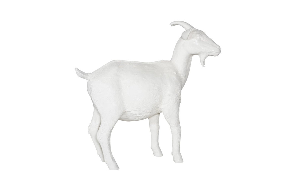 Phillips Collection Goat, Stunning Off White Sculpture – Elegant Home & Garden Décor That Sparks Joy And Conversation Off White Resin Ph60872