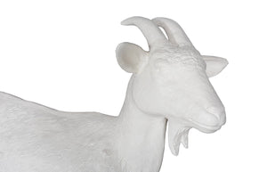 Phillips Collection Goat, Stunning Off White Sculpture – Elegant Home & Garden Décor That Sparks Joy And Conversation Off White Resin Ph60872