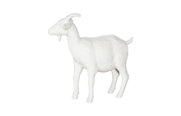 Phillips Collection Goat, Stunning Off White Sculpture – Elegant Home & Garden Décor That Sparks Joy And Conversation Off White Resin Ph60872