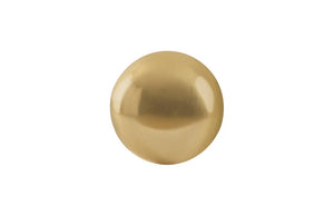Phillips Collection Floor Sphere with Genuine Leaf Finish Lightweight Resin Ball for Entryway or Living Room Gold Small PH62305