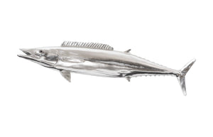 Phillips Collection Wahoo Silver Leaf Wall Sculpture - Striking Coastal Decor for Modern Interiors, 59" Long Statement Piece PH62417