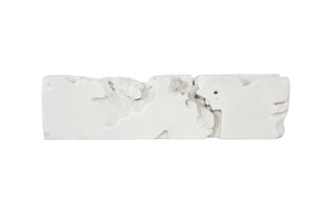 Phillips Collection Freeform Bench - Sculptural Seating Inspired by Nature for Modern Interiors and Rustic Spaces Roman Stone PH62423