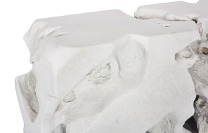 Phillips Collection Freeform Bench - Sculptural Seating Inspired by Nature for Modern Interiors and Rustic Spaces Roman Stone PH62423