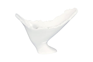 Phillips Collection Burled Decorative Vase – Modern Organic Charm in Durable Composite for Stylish Home Accents Glossy White PH63144