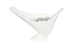 Phillips Collection Burled Decorative Vase – Modern Organic Charm in Durable Composite for Stylish Home Accents Glossy White PH63144
