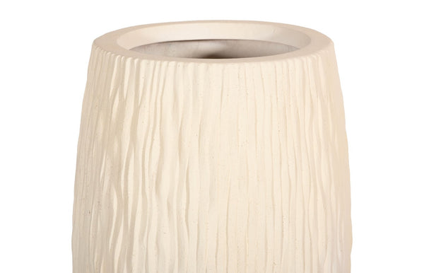 Phillips Collection Rucco Planter - Tall Contemporary Resin Composite with Earthy Finish for Indoor and Outdoor Spaces LG PH63994