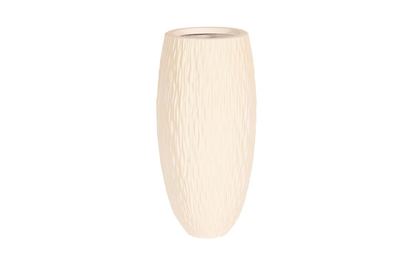 Phillips Collection Rucco Planter - Tall Contemporary Resin Composite with Earthy Finish for Indoor and Outdoor Spaces LG PH63994