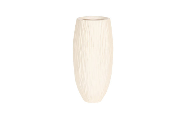 Phillips Collection Rucco Planter - Tall Contemporary Resin Composite with Earthy Finish for Indoor and Outdoor Spaces MD PH63995