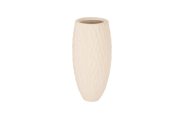 Phillips Collection Rucco Planter - Tall Contemporary Resin Composite with Earthy Finish for Indoor and Outdoor Spaces SM PH63996