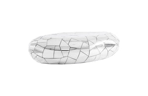 Phillips Collection Crazy Cut Geometric Faceted Coffee Table Sculptural Stainless Steel Living Room Centerpiece PH64155