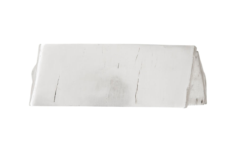 Phillips Collection Freedom Console Table In Silver Leaf - Nature-inspired Glamour For Modern Home Décor & Style Silver Resin Ph64210