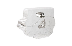 Phillips Collection Freedom Console Table In Silver Leaf - Nature-inspired Glamour For Modern Home Décor & Style Silver Resin Ph64210