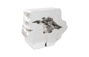 Phillips Collection Freedom Console Table In Silver Leaf - Nature-inspired Glamour For Modern Home Décor & Style Silver Resin Ph64210