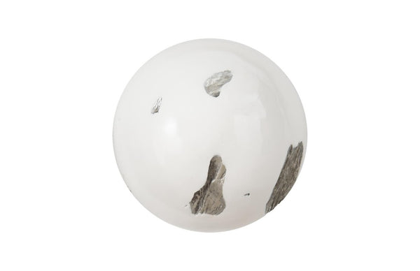 Phillips Collection Cast Resin Root Ball Wall Sphere Organic Sculptural Accent for Minimalist Gallery Spaces PH65327